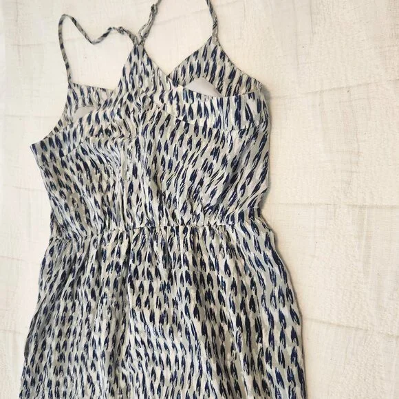 Madewell Sunlight silk camisole sleeveless slip dress feathers - Picture 6 of 12